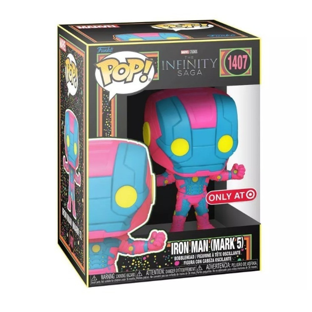 Funko Pop! Marvel: The Infinity Saga Iron Man Mark 5 Bobblehead Figure #1407
